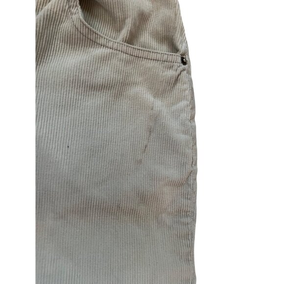 Route 66 Beige Corduroy Pants Women's Size 10 Relaxed Fit Straight Leg High Rise - Picture 7 of 7
